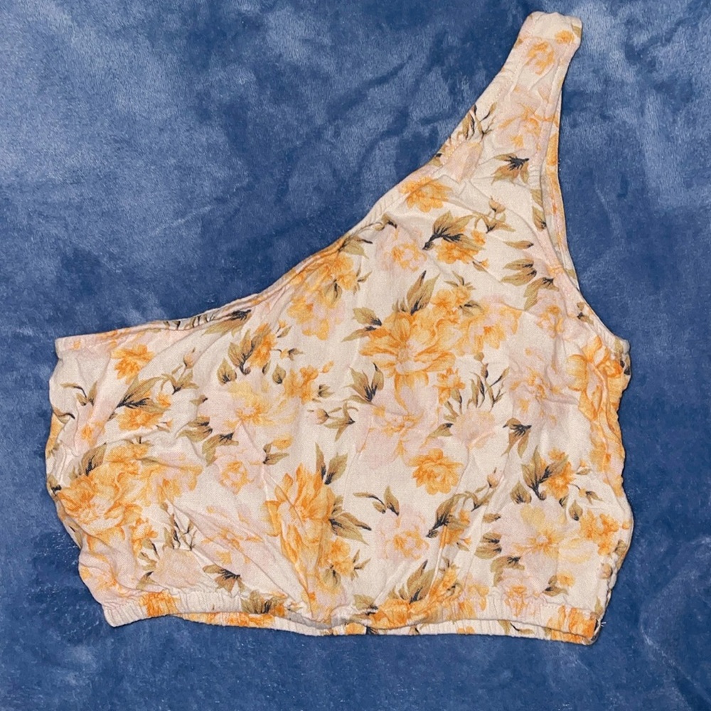American Eagle one shoulder crop top